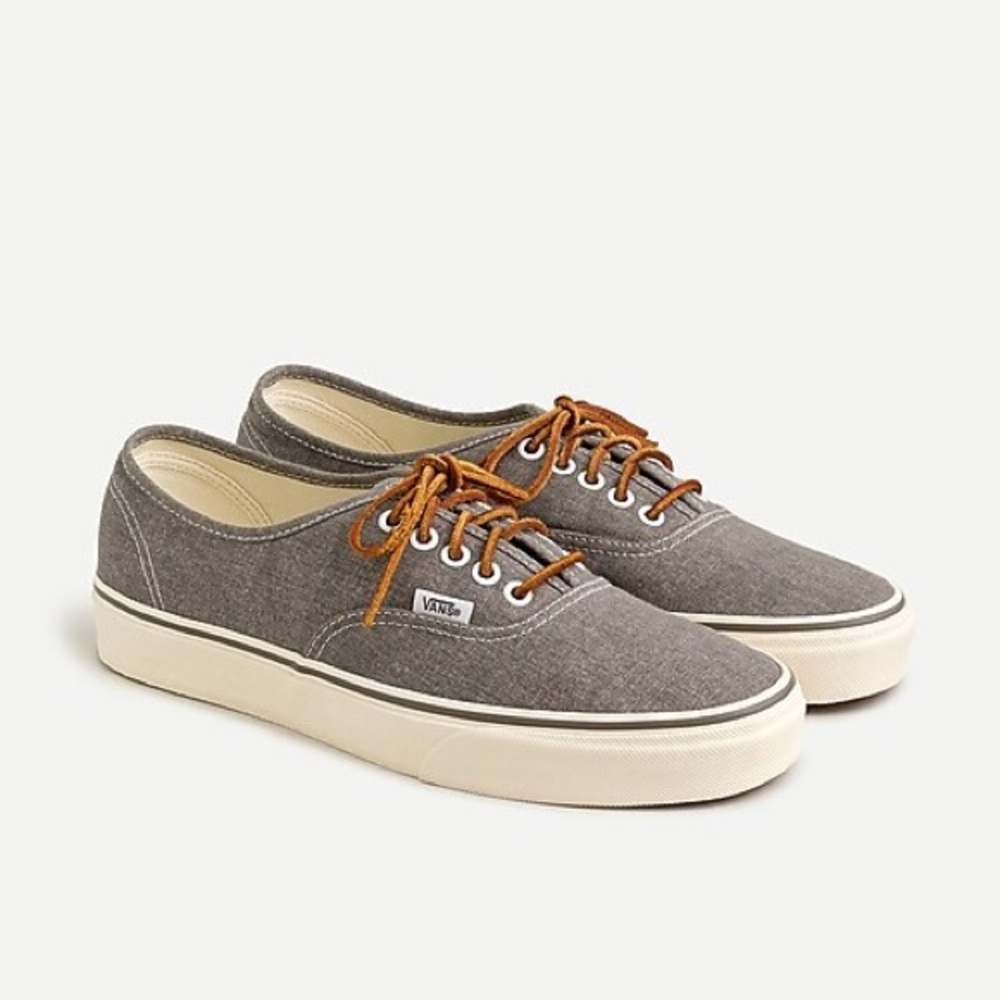 Vans for J.Crew washed canvas authentic sneakers
